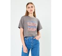 Noisy May - NMALENA S/S LED ZEPPELIN T-SHIRT JRS FWD Grigio - Abbigliamento M Grigio