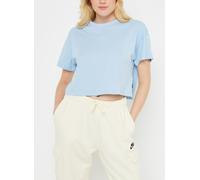 Noisy May - Nmalena S/S O-Neck Semicrop Top Fwd Noos Blu - Abbigliamento XS Blu