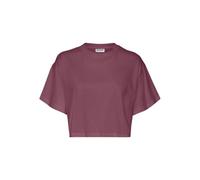 Noisy may Nmalena S/S O-Neck Semicrop Top FWD Noos, Rosa Rinascimentale, XS Donna
