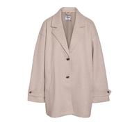 Noisy may Nmalicia Ls Oversize Blazer Noos, Silver Lining, L, Rivestimento argento., L