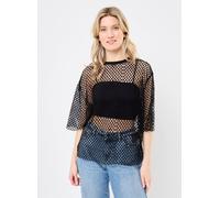 Noisy May - NMALLY 2/4 OVERS. FISHERNET TEE JRS Nero - Abbigliamento S Nero