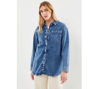 Noisy May - Nmalva L/S Denim Shacket Az351Mb Noos Blu - Abbigliamento M Blu