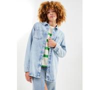 Noisy May - Nmalva L/S Denim Shacket Az352Lb Noos Blu - Abbigliamento M Blu