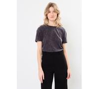 Noisy May - NMBRANDY WASHED S/S TOP JRS NOOS Nero - Abbigliamento XL Nero
