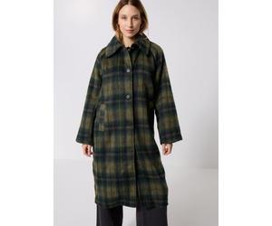 Noisy May - NMCHRISTINA CHECK COAT FWD Verde - Abbigliamento M Verde