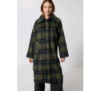 Noisy May - NMCHRISTINA CHECK COAT FWD Verde - Abbigliamento S Verde