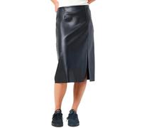 Noisy may NMCLARA HW Slit Midi Length Skirt Noos, Nero, X-Small