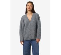 Noisy May - NMDOLLY L/S KNIT CARDIGAN FWD NOOS Grigio - Abbigliamento S Grigio