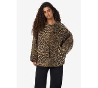 Noisy May - NMFELINE LOOSE TEDDY JACKET FWD Marrone - Abbigliamento S Marrone
