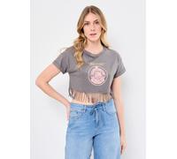 Noisy May - NMGABY SS INDIE T-SHIRT JRS FWD Grigio - Abbigliamento L Grigio