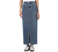 Noisy may Nmkath Nw Slit Long Skirt Vi477mb Noos Gonna, Media Blu Denim, XS Donna
