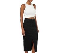 Noisy May Gonna Di Jeans Kath Slit Midi Vi478bl