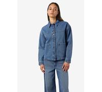 Noisy May - NMKETTIE L/S REG DNM JCKET VI557MB NOOS Blu - Abbigliamento XL Blu