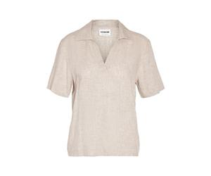 Noisy may Nmleilani S/S Polo Top Wvn Noos, Neutro, M Donna