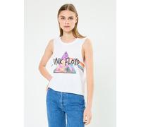 Noisy May - NMMAX S/L PINK FLOYD TOP FWD JRS Bianco - Abbigliamento S Bianco