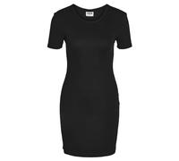 Noisy May - Vestito T-shirt corto nero a coste XL