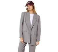 Noisy May Nmmilla L/S Blazer Noos, Grigio, L Donna