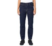 Noisy may Nmmoni HW Ank Jeans Az366rw Noos, Denim Blu Scuro. Dettagli: Slavato, 25W x 32L Donna
