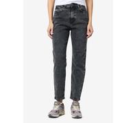 Noisy May Moni Straight Ankle Az391dg High Waist Jeans Grigio 29 / 32 Donna