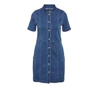 Noisy May Nisa Slim Vi534mb Short Sleeve Short Dress Blu S Donna