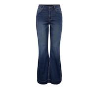 Noisy may Nmrooxy HW Flare Jeans Vi580Mb Noos, Media Blu Denim, 28W x 32L