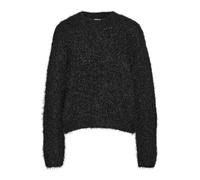 Noisy may Nmsassy L/S O-Neck Knit FWD Noos Pullover, Nero, M Donna