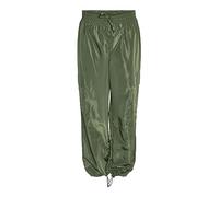 Noisy may Nmsky HW Cargo-Pantaloni Impermeabili FWD Noos, Verde Kombu/Dettagli: Finiture Nere, M Donna