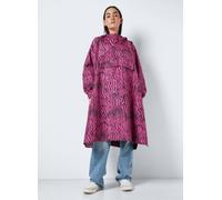Noisy May - Nmsky L/S Printed Rainponcho Noos Multicolore - Abbigliamento T.U Multicolore