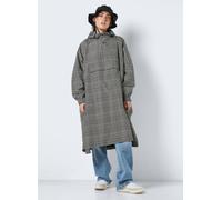 Noisy May - Nmsky L/S Printed Rainponcho Noos Nero - Abbigliamento T.U Nero