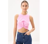 Noisy May - Nmtwiggi S/L Top Fwd Noos Rosa - Abbigliamento S Rosa