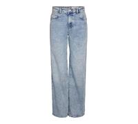 Noisy May NMYOLANDA Nw Wide Jeans AZ236LB Noos Donna Jeans Blu W27L30