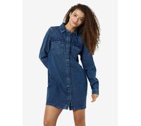 NOISY MAY Noisy May - Abito in denim a maniche lunghe blu