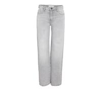 Noisy May - Yolanda - Jeans dritti a vita medio alta lavaggio grigio W28 L30