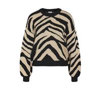 Noisy may Pullover 'CHARLOTT' nudo / nero Donna Noisy may M nudo / nero