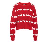 Noisy may Pullover 'NMBLITZEN' porpora / bianco Donna Noisy may S