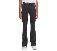 Noisy May Sallie High Waist Flare Jeans Donna Jeans Grigio Scuro W29L30