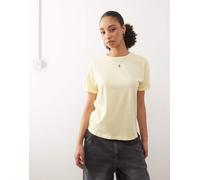 Noisy May - T-Shirt a maniche corte color latticello-Giallo M