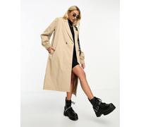 Noisy May - Trench oversize color crema-Bianco XS