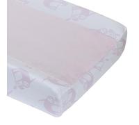 NoJo Tropical Garden Pink & White Sloth - Coprifasciatoio super morbido, colore: Rosa/Bianco
