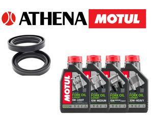 NOK KIT PARAOLI + OLIO FORCELLA 38x50x8-9,5 per MBK XC KILIBRE 300 2003