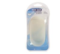 Montefarmaco Talloniere morbide Nok San in gel naturale di silicone Taglia M (36-39) 2 pezzi