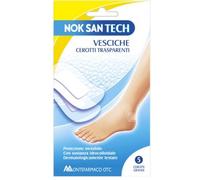 Nok San Vesciche Cerotti Trasparenti Grandi 5 Pezzi