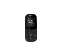Nokia 105 2017 Telefono Cellulare, Display 1.8'', 4 MB, Nero [Italia]
