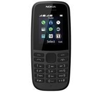 NOKIA 105 SW - Mobile phone, dual SIM, black