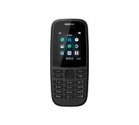 Nokia 105 2019 Dual Sim con Lingua Italia Nero