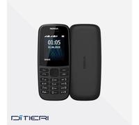 NOKIA 105 2G - CELLULARE CLASSICO DUAL SIM, TORCIA, RADIO FM - NERO