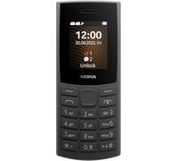 Nokia 105 4G 2a generazione (2024) - Telefono cellulare con tasti con display da 1,8", Dual SIM, 4G Volt per una qualità vocale chiara, batteria a lunga durata da 1450 mAh, radio FM wireless, torcia