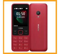 Nokia 150 Dual SIM Cellulare 2020 Senza Blocco SIM Ciano Nero Rosso Nuovo E Conf