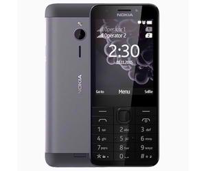 Nokia 230 Dual SIM (Tamsus sidabrinis) 2.8" 16MB