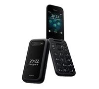 Nokia 2660 Flip Feature Phone con display da 2,8 pollici, connettività 4G, compatibilità apparecchi acustici (HAC), fotocamera integrata, lettore MP3, radio FM wireless e giochi classici (Dual SIM),